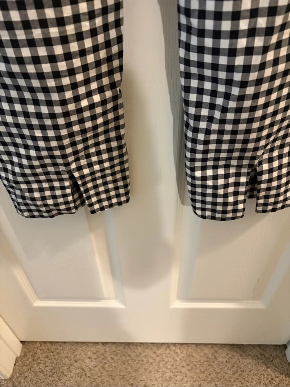 Talbots gingham pants